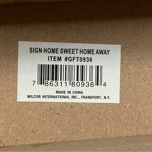 Home Sweet Home Away From Home Sign - Picture 6 of 11